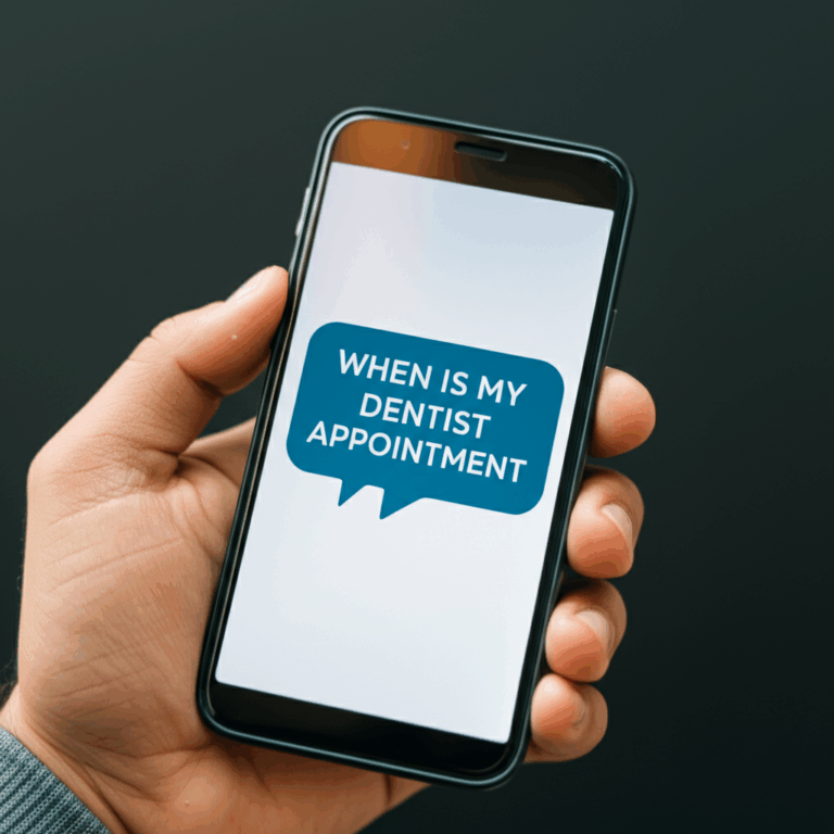 How to Find Out When Your Dentist Appointment Is Quick Easy Steps
