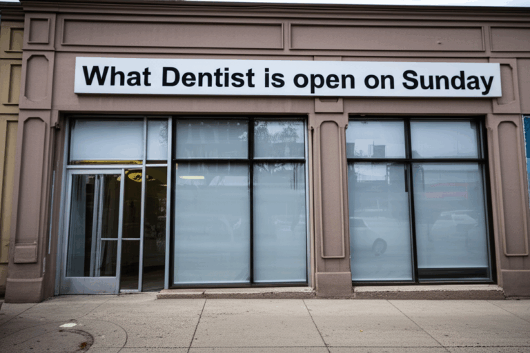 How to Find a Dentist Open on Sunday Your Essential Guide to Weekend Emergency Dental Care